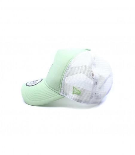 New Era light-green D trucker